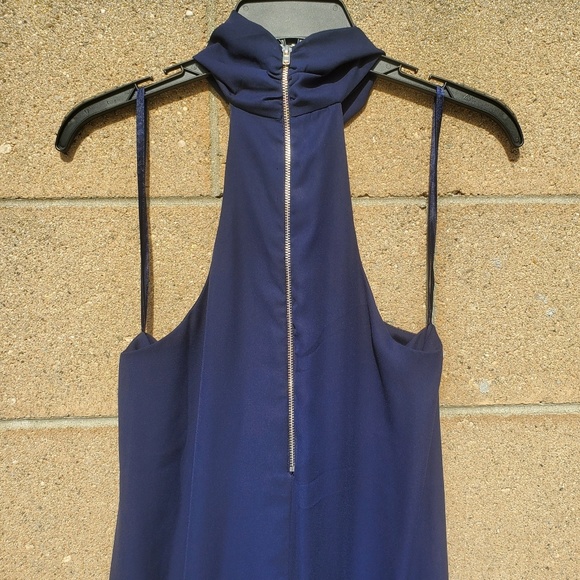 Soprano Blue  Halter Mini dress - Picture 4 of 5